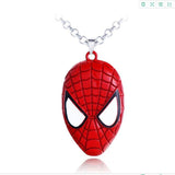 Marvel Superhero Spider Man Mask necklace