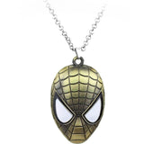 Marvel Superhero Spider Man Mask necklace