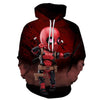 Newest Hoodies Men Women Sweatshirt Funny Deadpool 3D Printed Hoodie Men Hip Hop