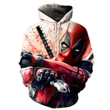 Newest Hoodies Men Women Sweatshirt Funny Deadpool 3D Printed Hoodie Men Hip Hop