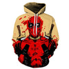 Newest Hoodies Men Women Sweatshirt Funny Deadpool 3D Printed Hoodie Men Hip Hop