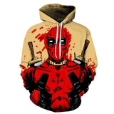 Newest Hoodies Men Women Sweatshirt Funny Deadpool 3D Printed Hoodie Men Hip Hop