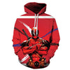 Newest Hoodies Men Women Sweatshirt Funny Deadpool 3D Printed Hoodie Men Hip Hop