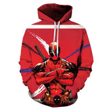 Newest Hoodies Men Women Sweatshirt Funny Deadpool 3D Printed Hoodie Men Hip Hop