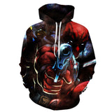Newest Hoodies Men Women Sweatshirt Funny Deadpool 3D Printed Hoodie Men Hip Hop