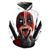 Newest Hoodies Men Women Sweatshirt Funny Deadpool 3D Printed Hoodie Men Hip Hop
