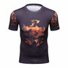 Tight Superman Civil War Tee 3d Printed T-shirt Men  Avengers