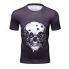 Tight Superman Civil War Tee 3d Printed T-shirt Men  Avengers