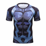 Tight Superman Civil War Tee 3d Printed T-shirt Men  Avengers