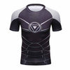 Tight Superman Civil War Tee 3d Printed T-shirt Men  Avengers