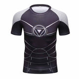 Tight Superman Civil War Tee 3d Printed T-shirt Men  Avengers