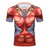 Tight Superman Civil War Tee 3d Printed T-shirt Men  Avengers
