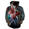 New 2019 Marvel Comics 3D Printed Iron Spiderman Sweatshirt Men/Women