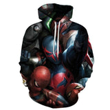 New 2019 Marvel Comics 3D Printed Iron Spiderman Sweatshirt Men/Women