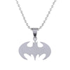 Marvel Batman necklace Slippy Bat Sign Pendants