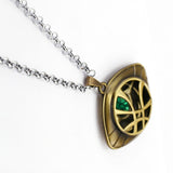 Marvel Avengers 4 Captain America necklace Black Metal