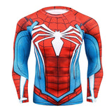 New Spiderman 3D Printed Compression Brand T-Shirt
