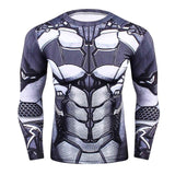 New Spiderman 3D Printed Compression Brand T-Shirt