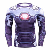 New Spiderman 3D Printed Compression Brand T-Shirt