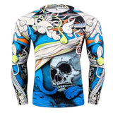 The Skull Brand T Shirt Men 3D Printed Fashion