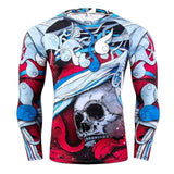 The Skull Brand T Shirt Men 3D Printed Fashion