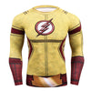 Mens Anime The Flash Barry Allen 3D Printed T Shirts Compression