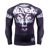 Superman 3D Print T Shirt Men Crossfit Fitness Clothing Compression Funny Men T-Shirt