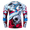 Superman 3D Print T Shirt Men Crossfit Fitness Clothing Compression Funny Men T-Shirt