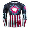 Superman 3D Print T Shirt Men Crossfit Fitness Clothing Compression Funny Men T-Shirt