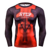 Superman 3D Print T Shirt Men Crossfit Fitness Clothing Compression Funny Men T-Shirt