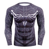 New Spiderman MMA Tight Men T Shirt Compression Crossfit T-Shirt Men