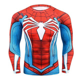 New Spiderman MMA Tight Men T Shirt Compression Crossfit T-Shirt Men