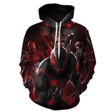 New Anime Spiderman Sweatshirt Fashion Men Women Long Sleeve Streetwear Hoodie