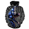 2019 New Marvel Comics 3D Printed Spiderman Hoodie Fashion Streetwear Sweatshirts