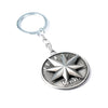 The Avengers Captain Marvel Rotatable necklace