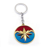 The Avengers Captain Marvel Rotatable necklace