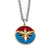The Avengers Captain Marvel Rotatable necklace